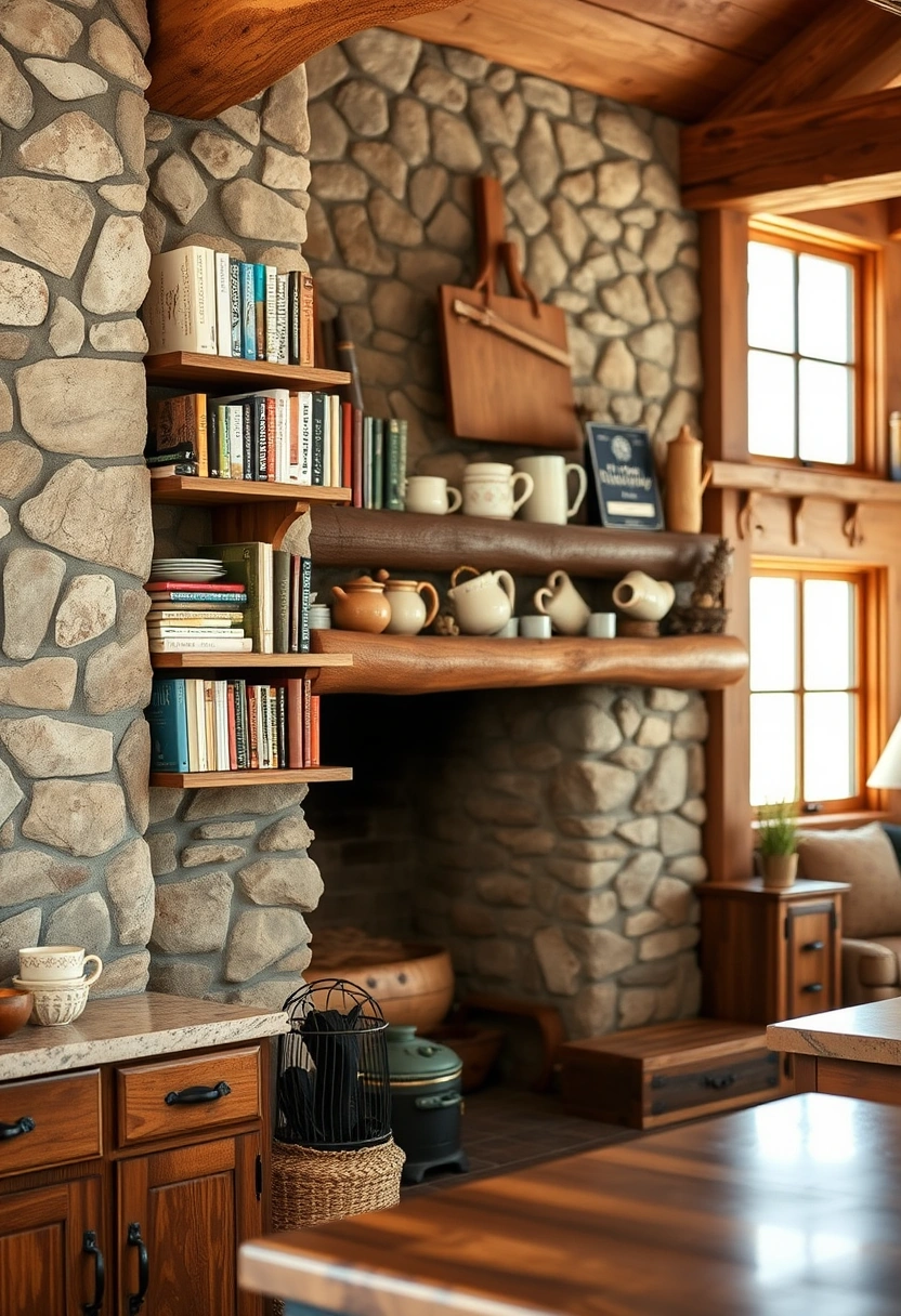 kitchen bookshelf ideas 16