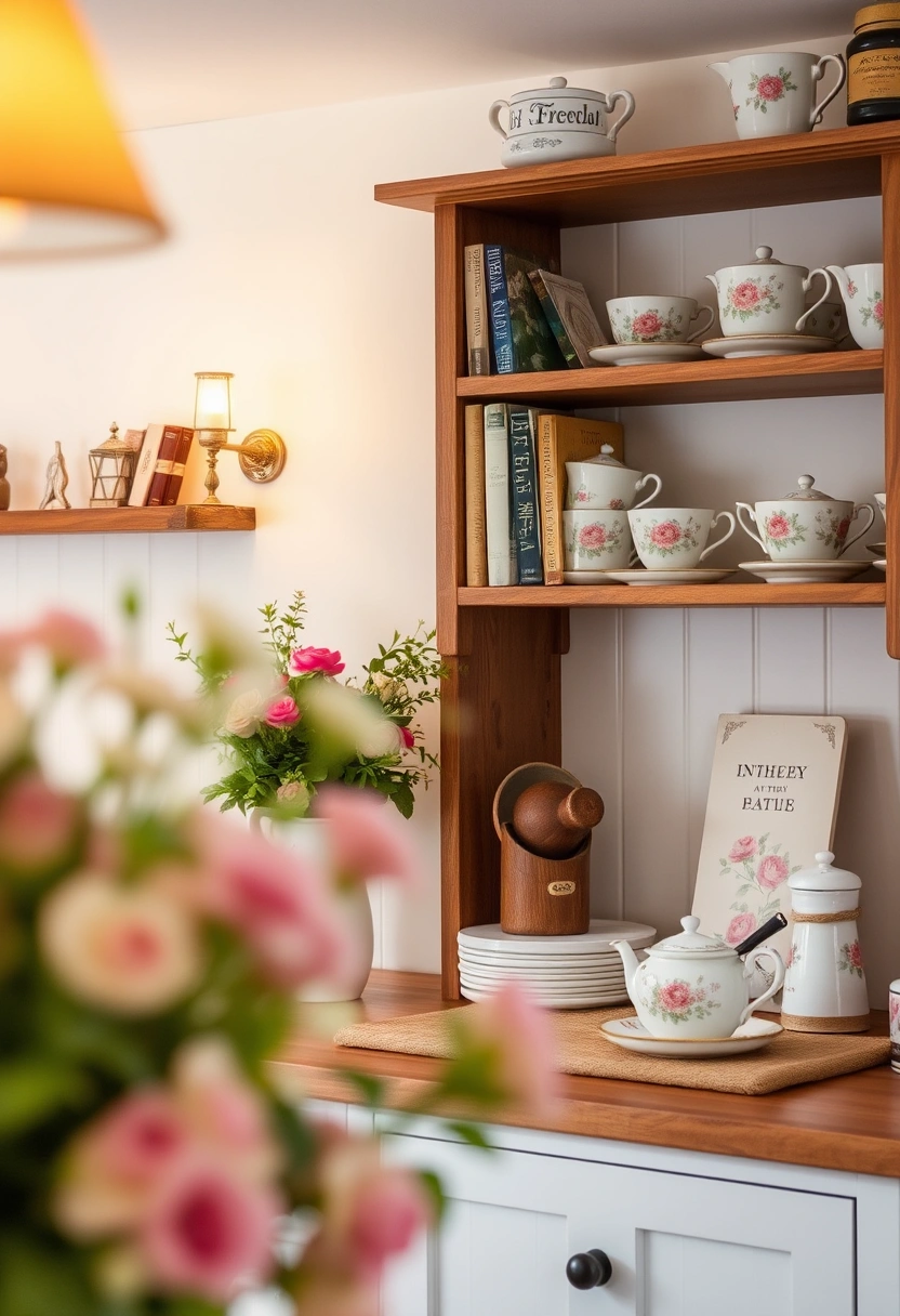kitchen bookshelf ideas 18