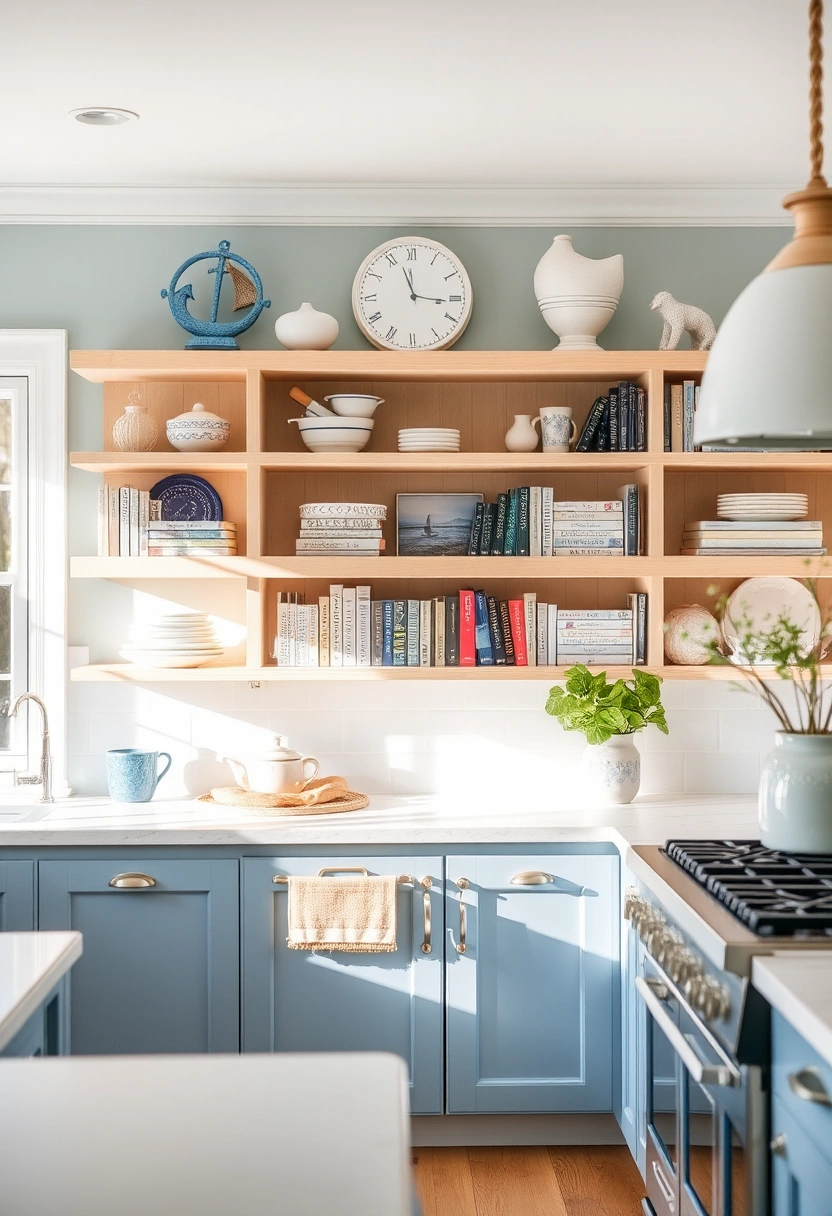 kitchen bookshelf ideas 19