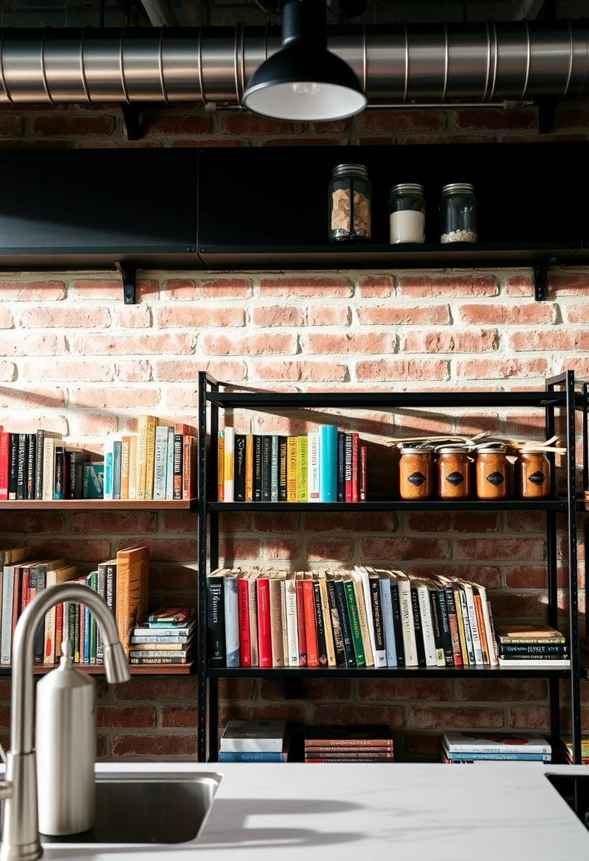 kitchen bookshelf ideas 3