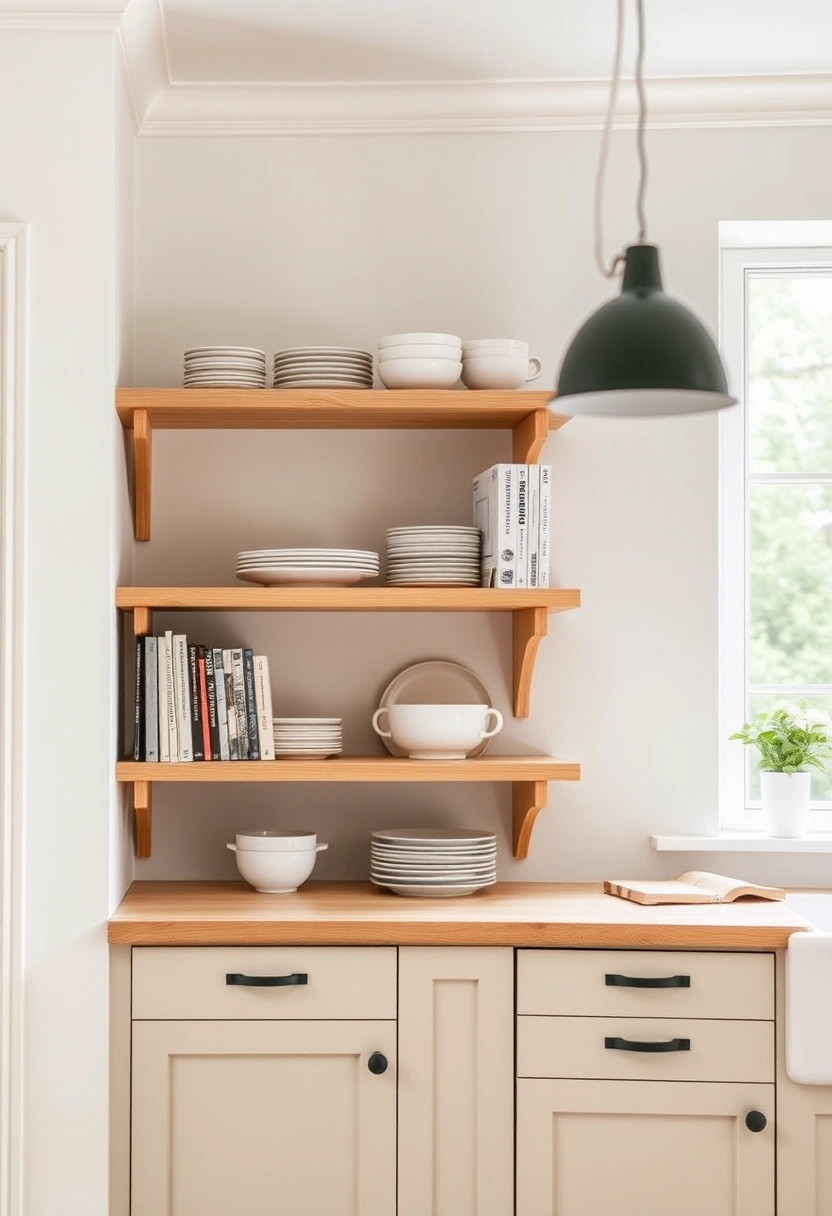 kitchen bookshelf ideas 6