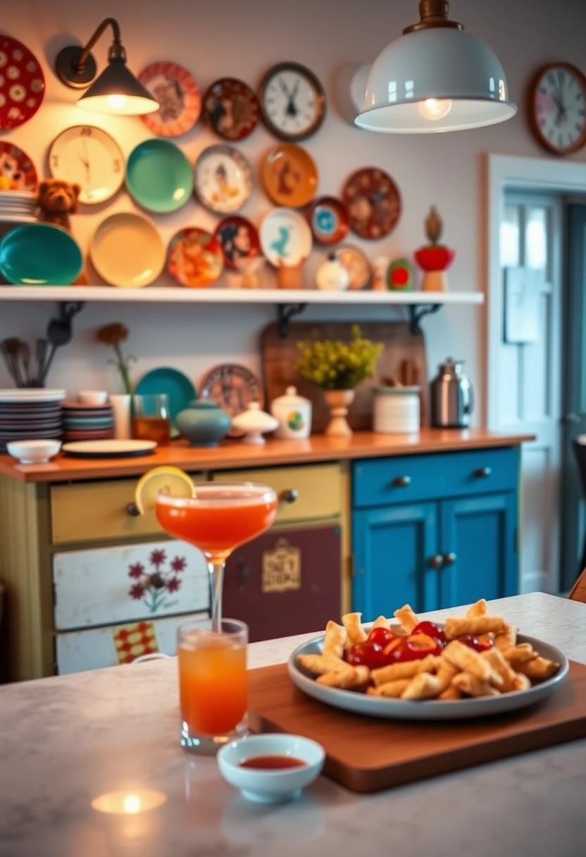 kitchen buffet ideas 7