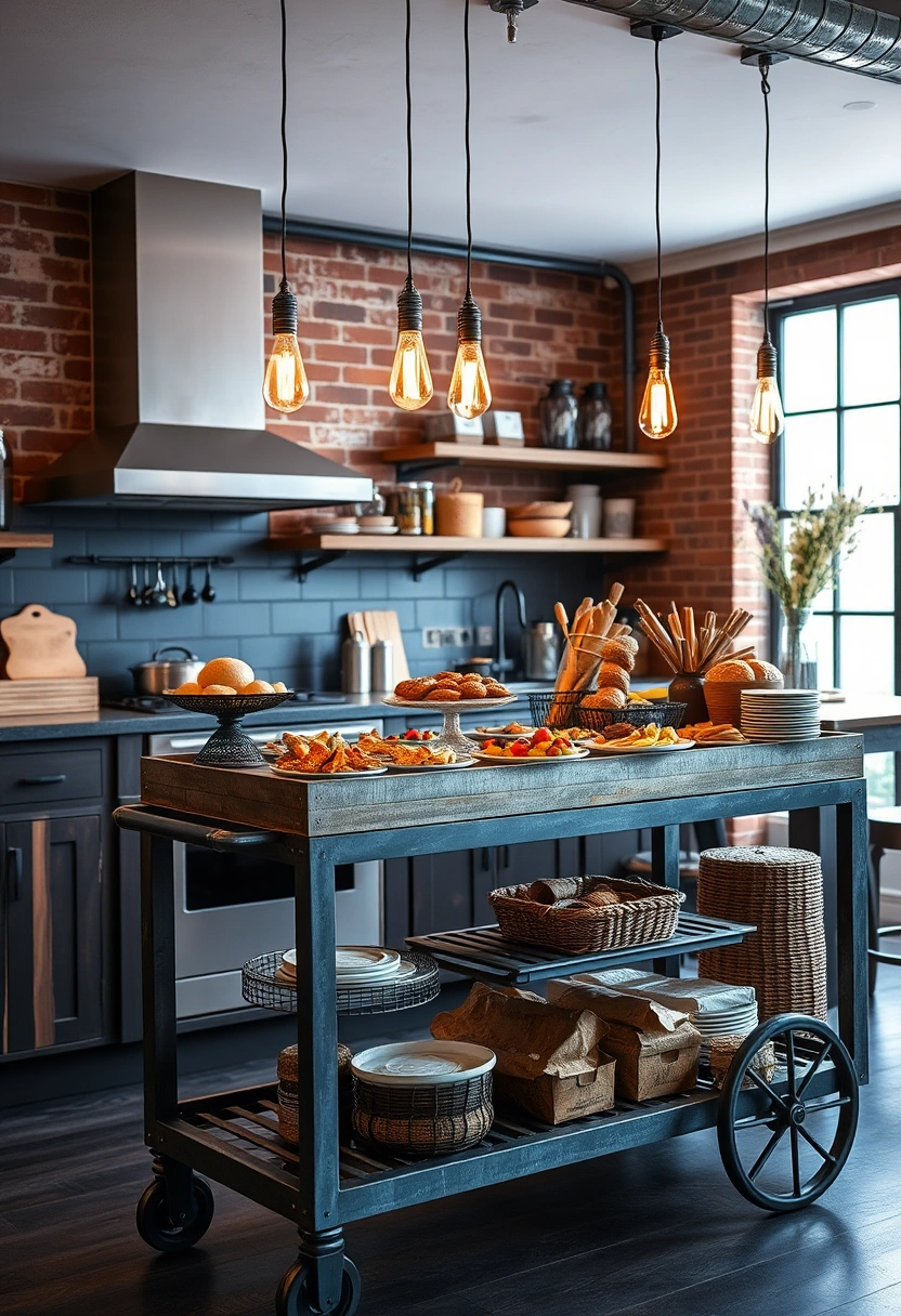 kitchen buffet ideas 8