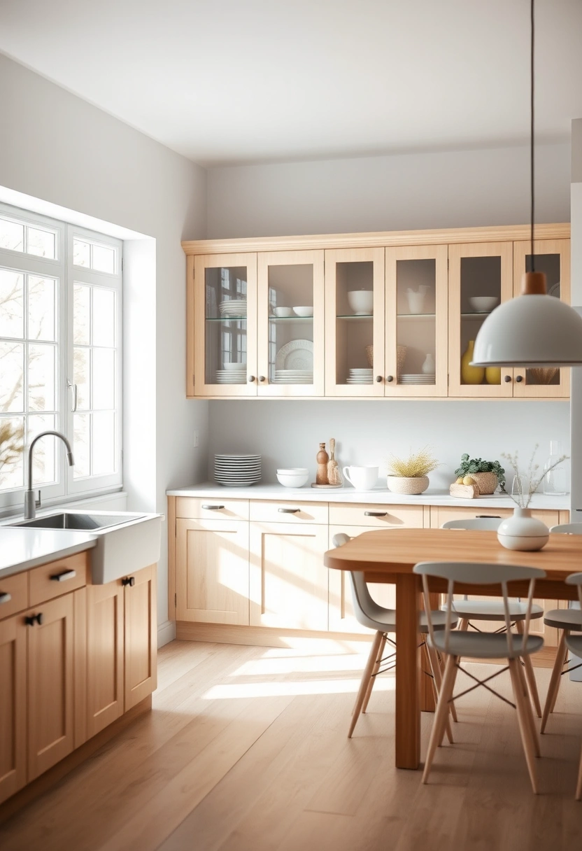 kitchen cabinet glass door ideas 10