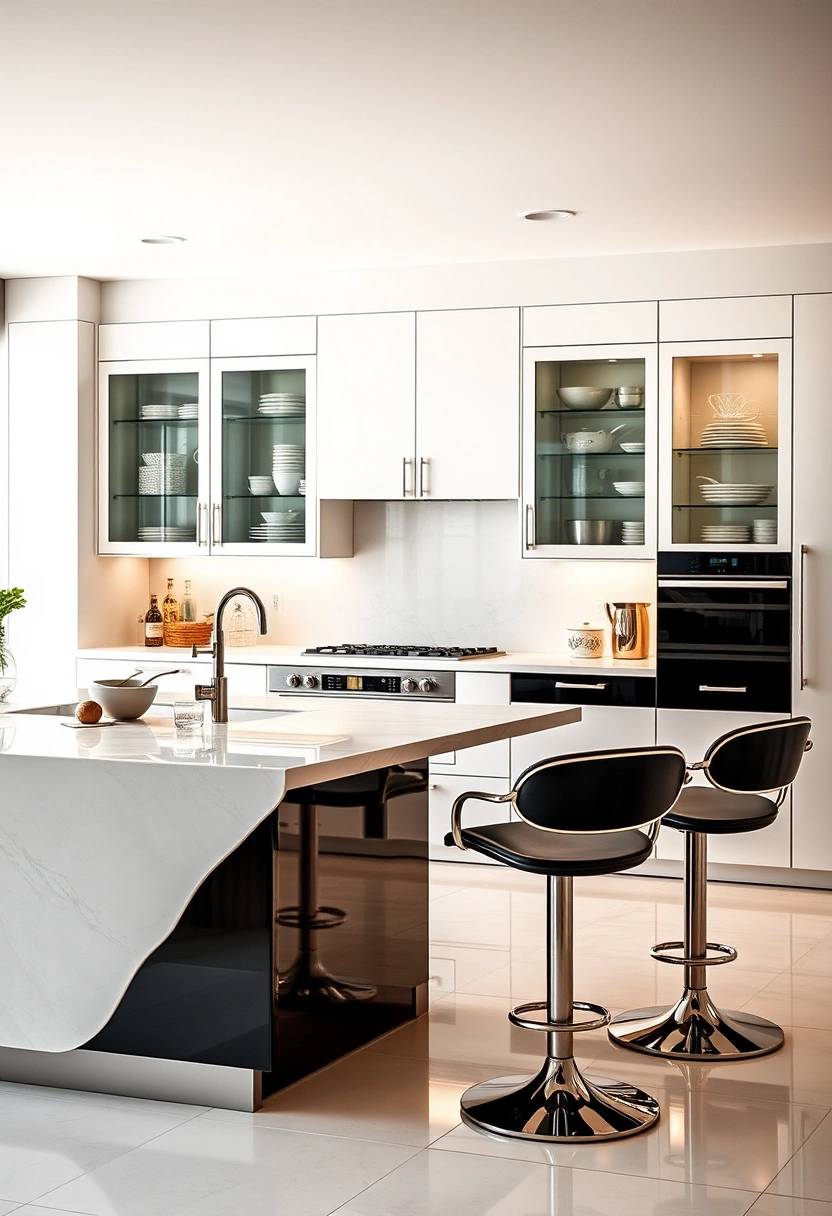 kitchen cabinet glass door ideas 14