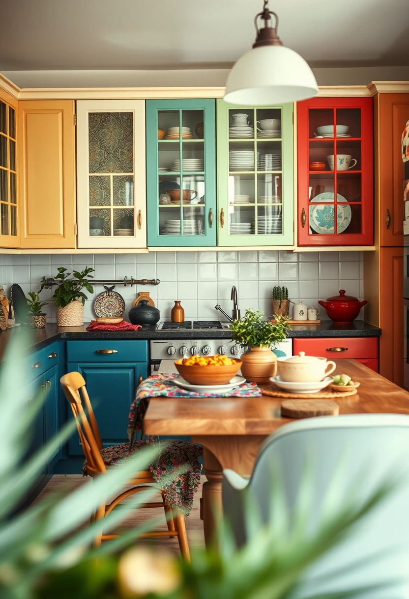kitchen cabinet glass door ideas 15