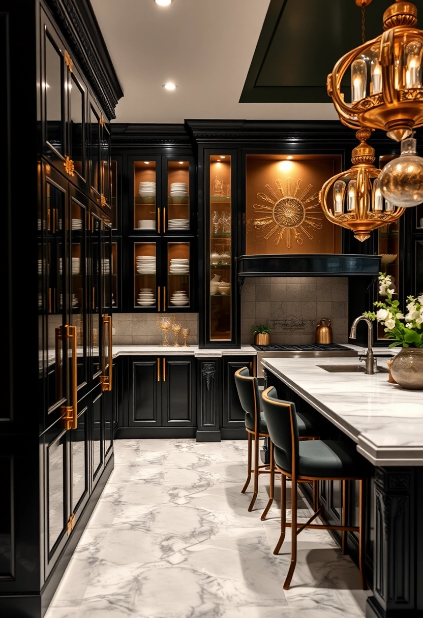 kitchen cabinet glass door ideas 18