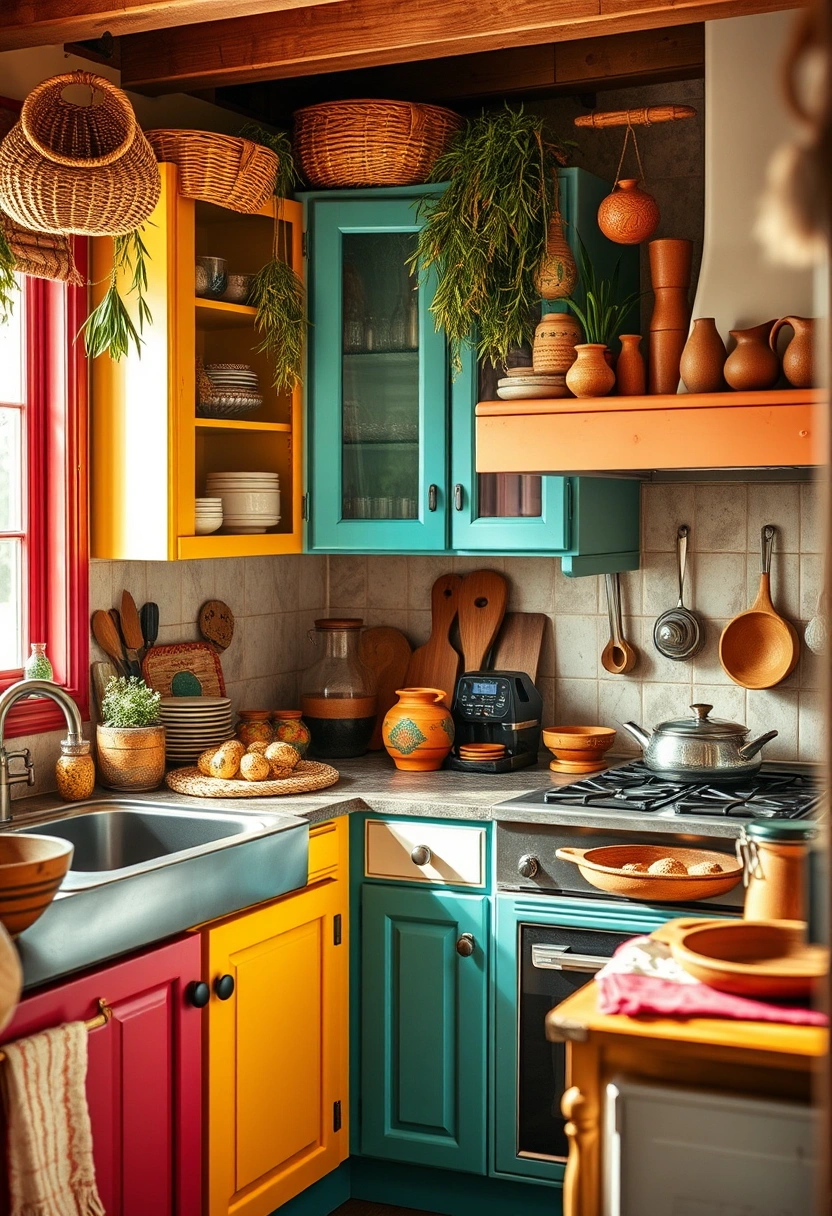 kitchen cabinet top decorating ideas 10