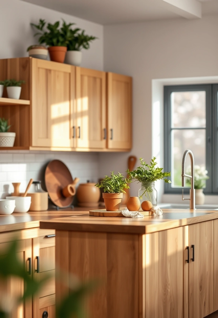 kitchen cabinet top decorating ideas 17