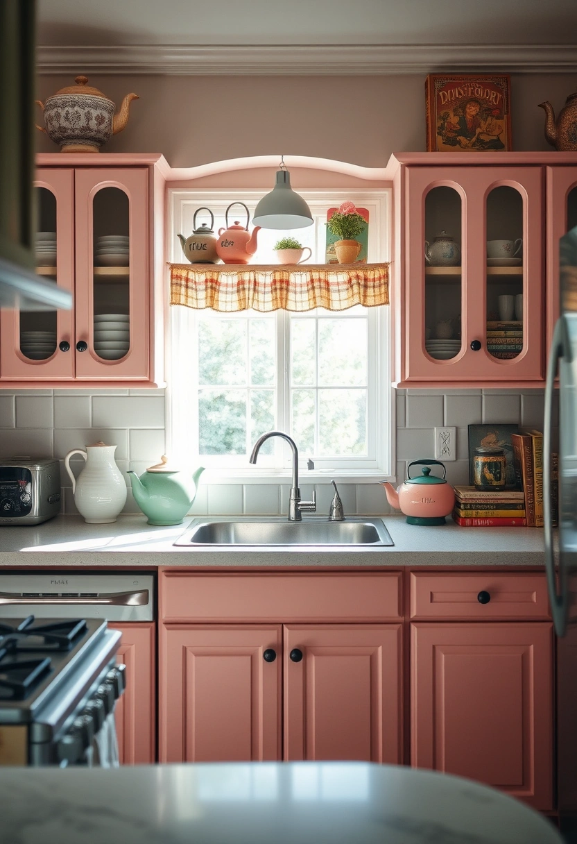 kitchen cabinet top decorating ideas 4