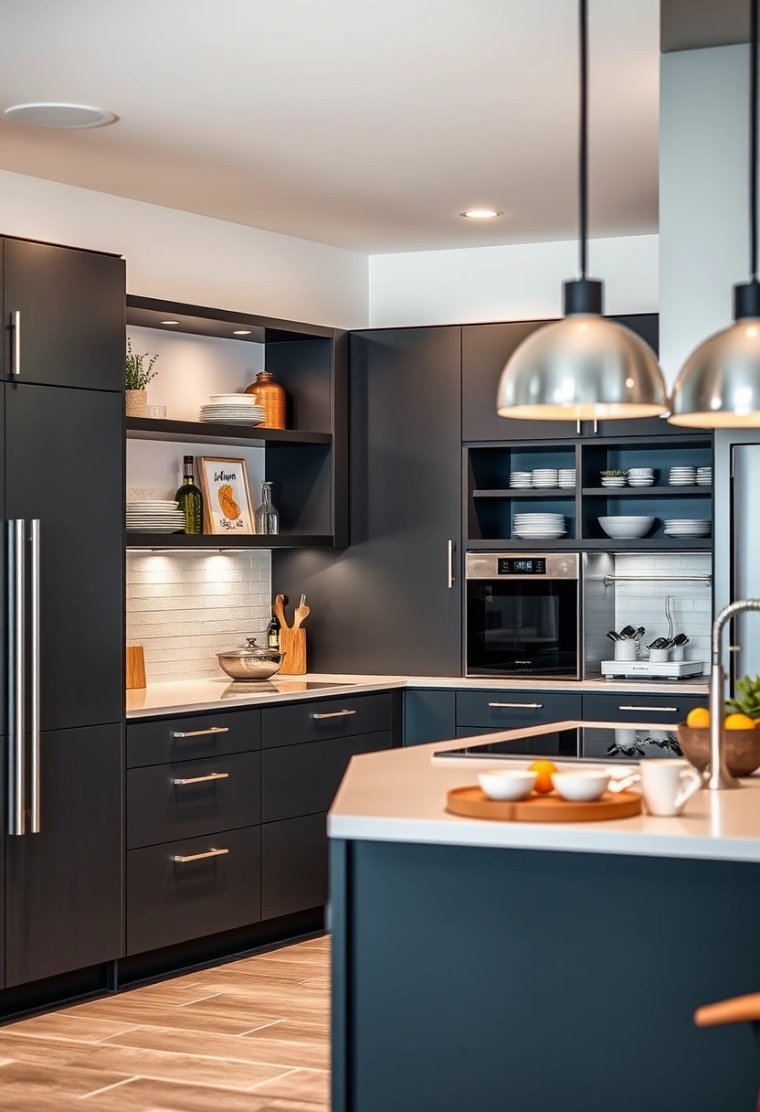 kitchen cabinets organization ideas 19