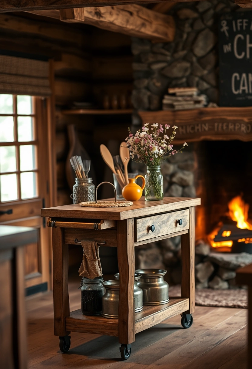 kitchen cart ideas 15