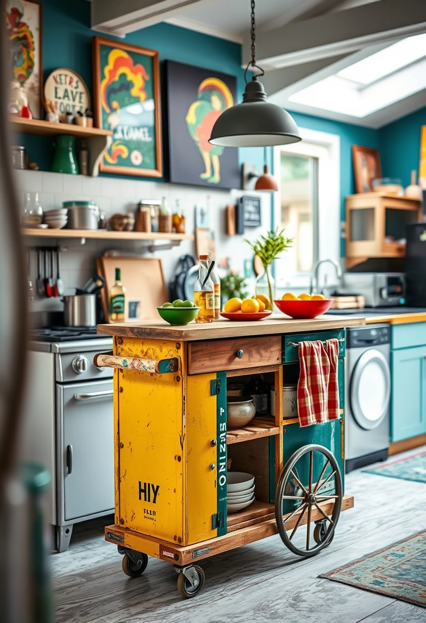 kitchen cart ideas 16