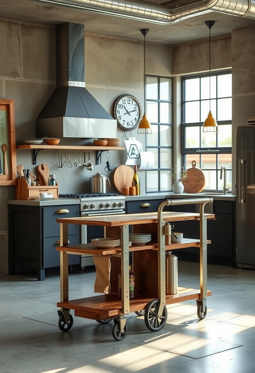 kitchen cart ideas 20