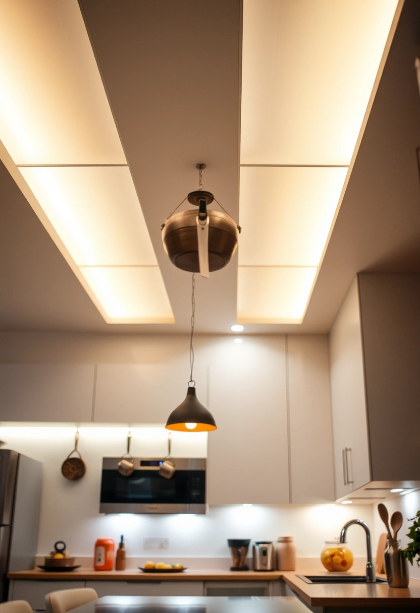 kitchen ceiling ideas modern 15