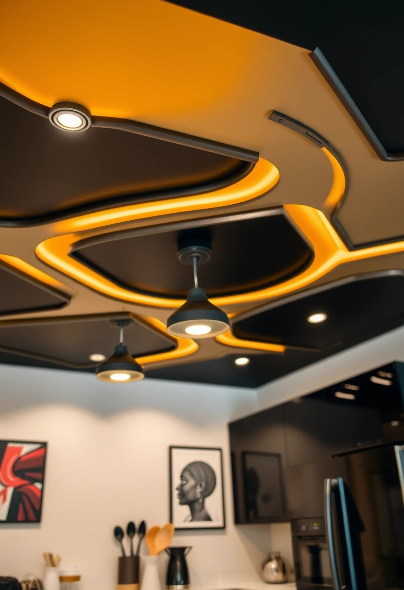 kitchen ceiling ideas modern 18