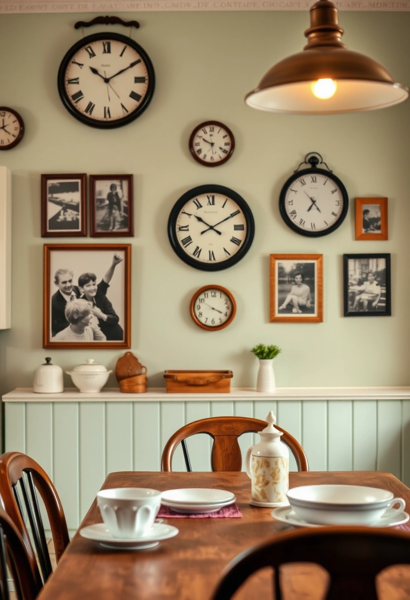 kitchen clocks wall ideas 10