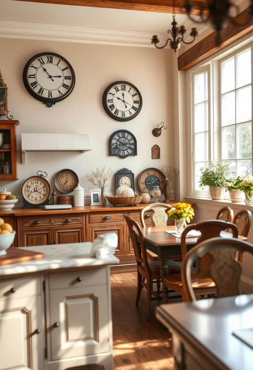 kitchen clocks wall ideas 12