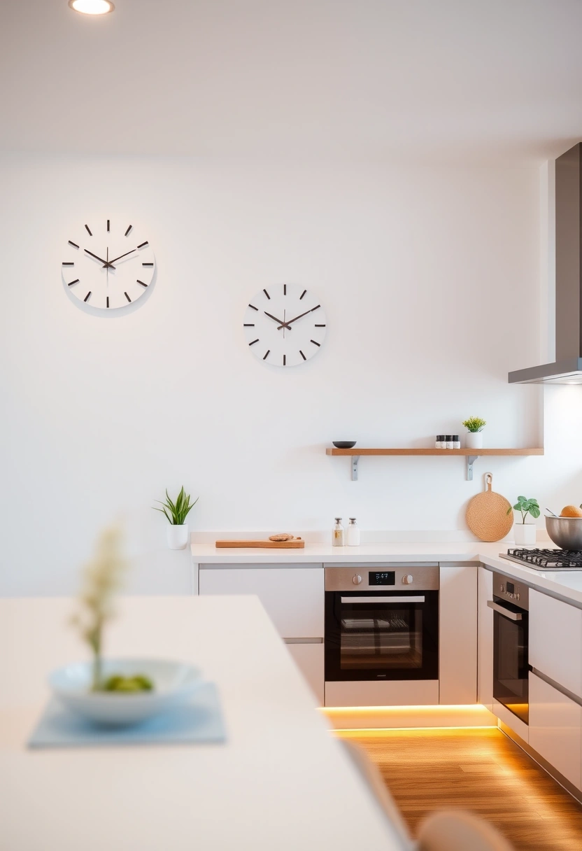 kitchen clocks wall ideas 18