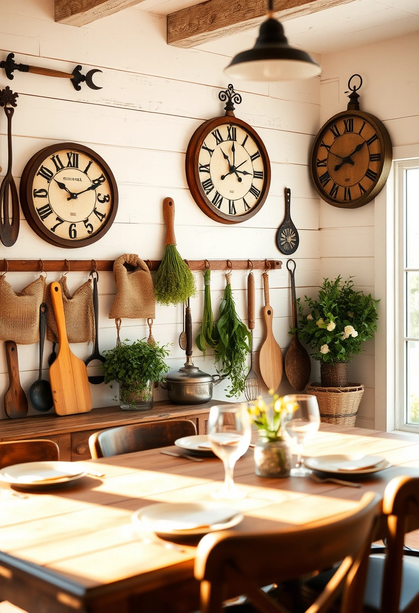 kitchen clocks wall ideas 2