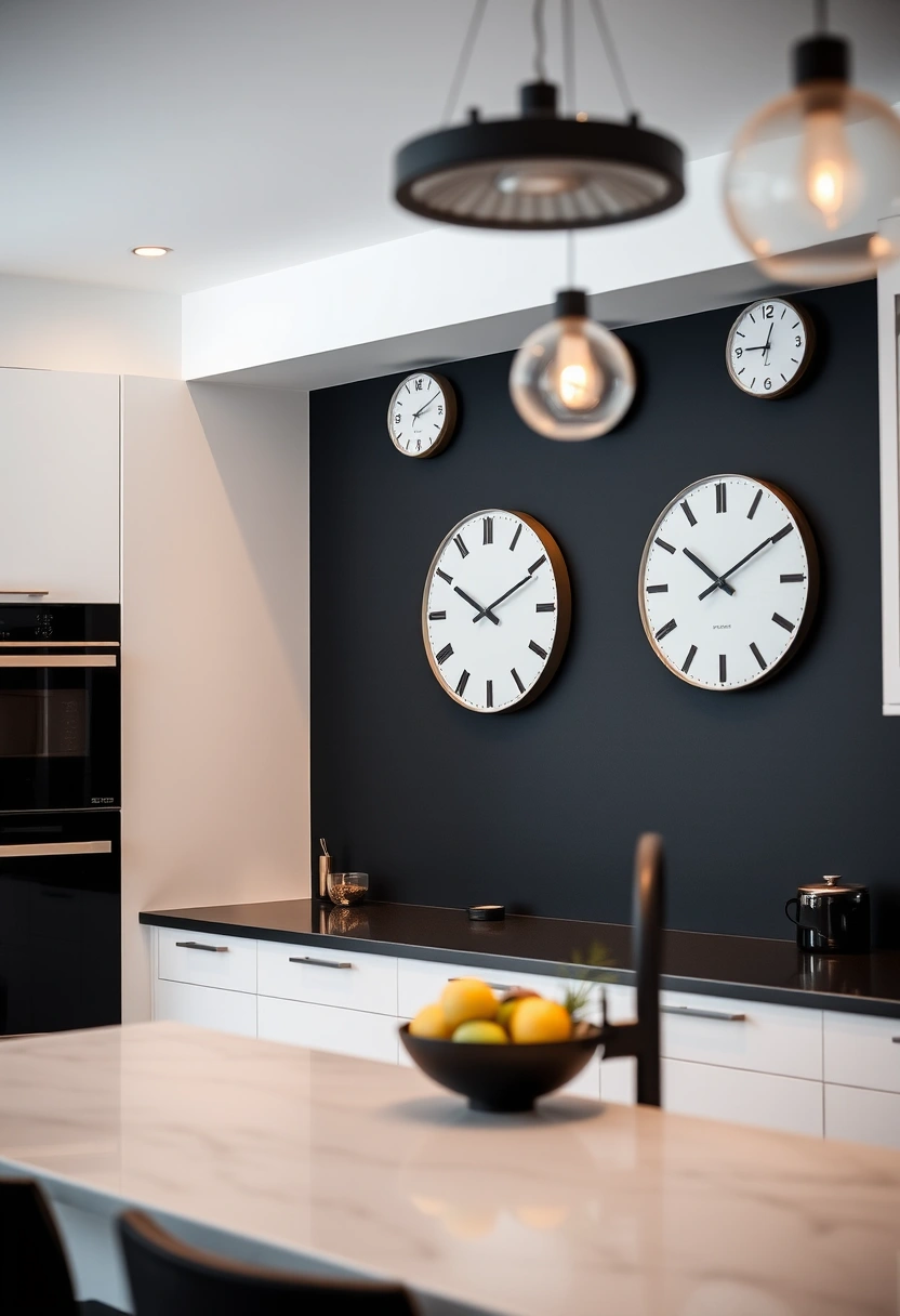 kitchen clocks wall ideas 7