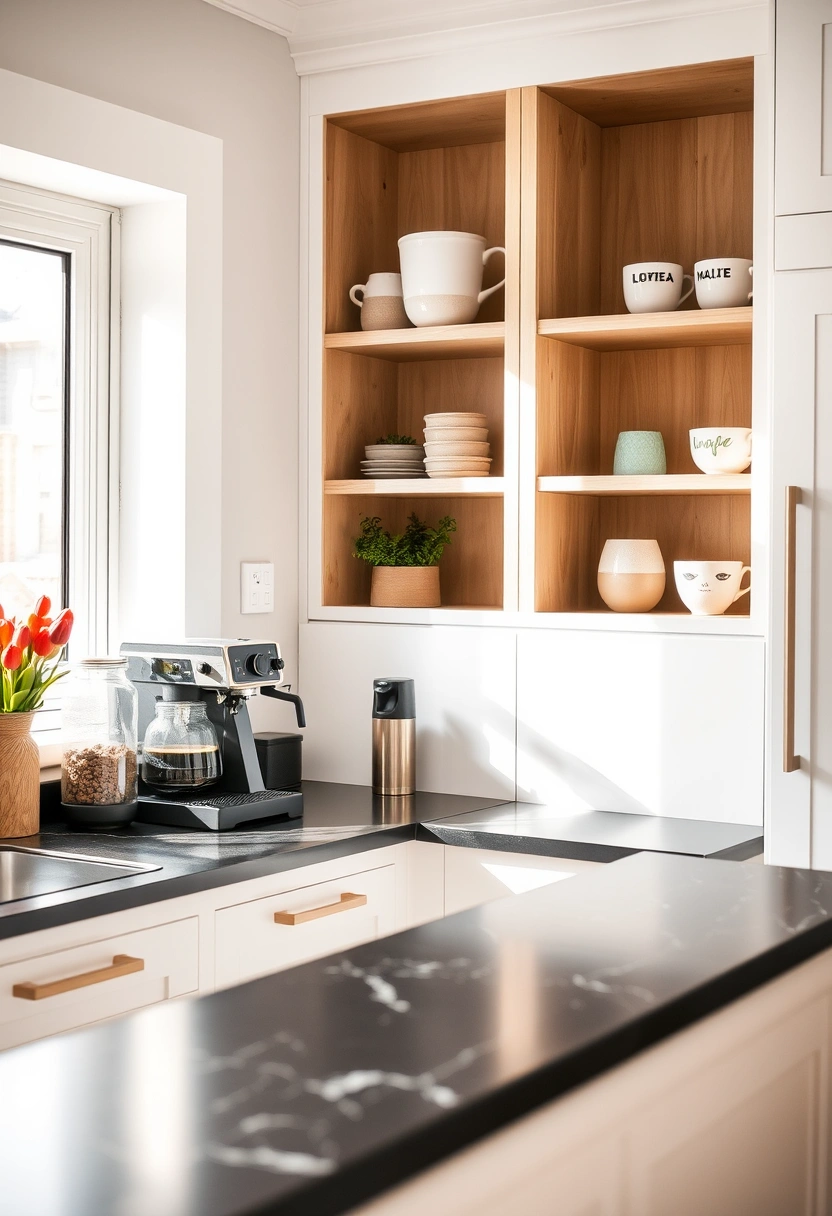 kitchen coffee station ideas 1