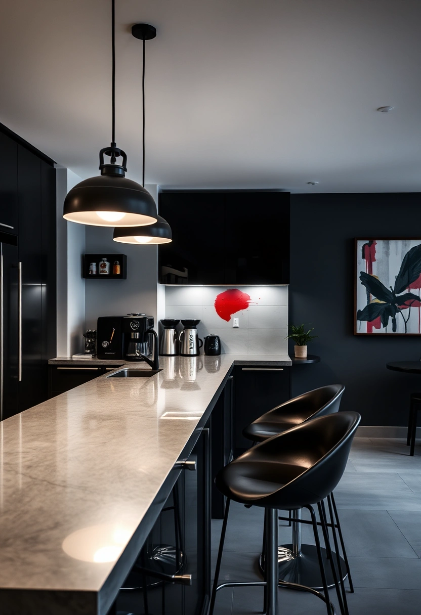 kitchen coffee station ideas 3