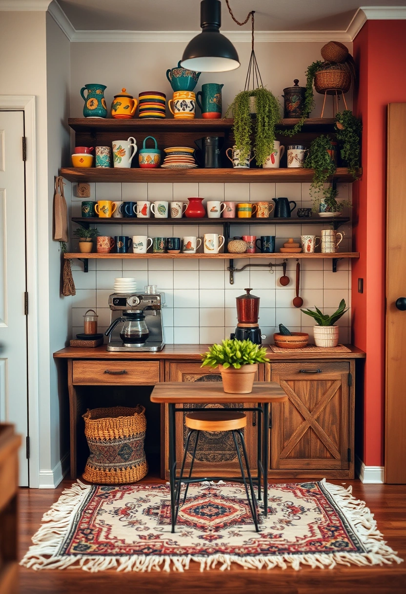 kitchen coffee station ideas 7