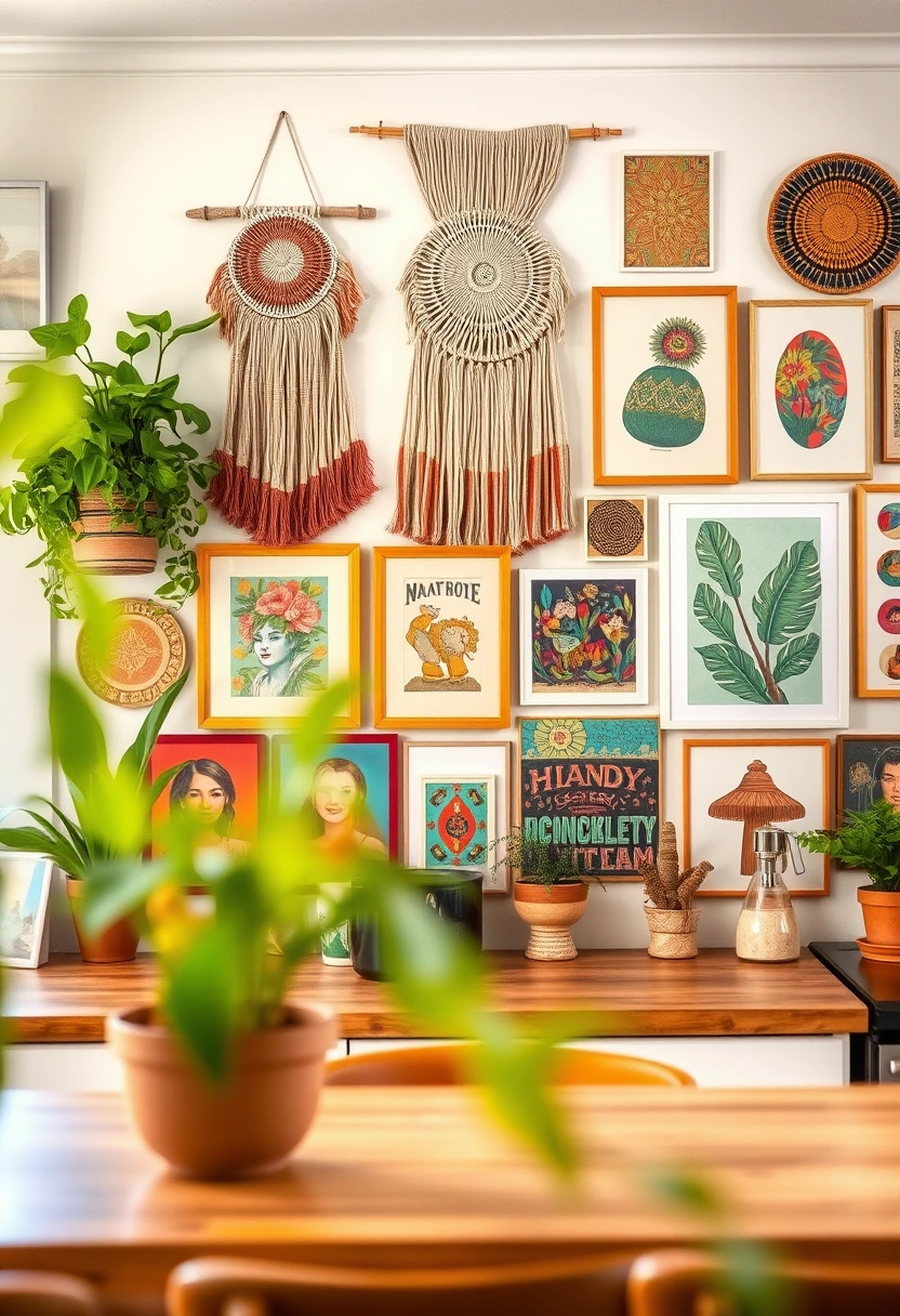 kitchen collage wall ideas 12