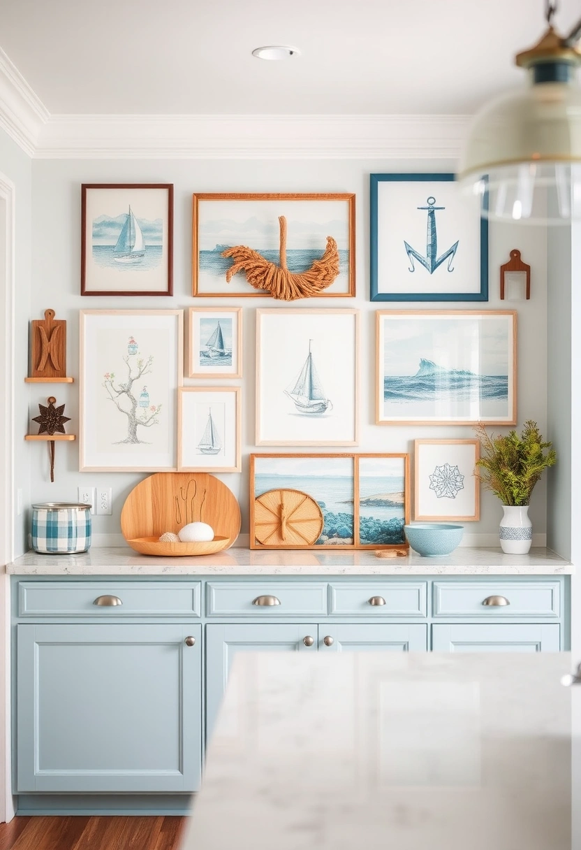 kitchen collage wall ideas 13