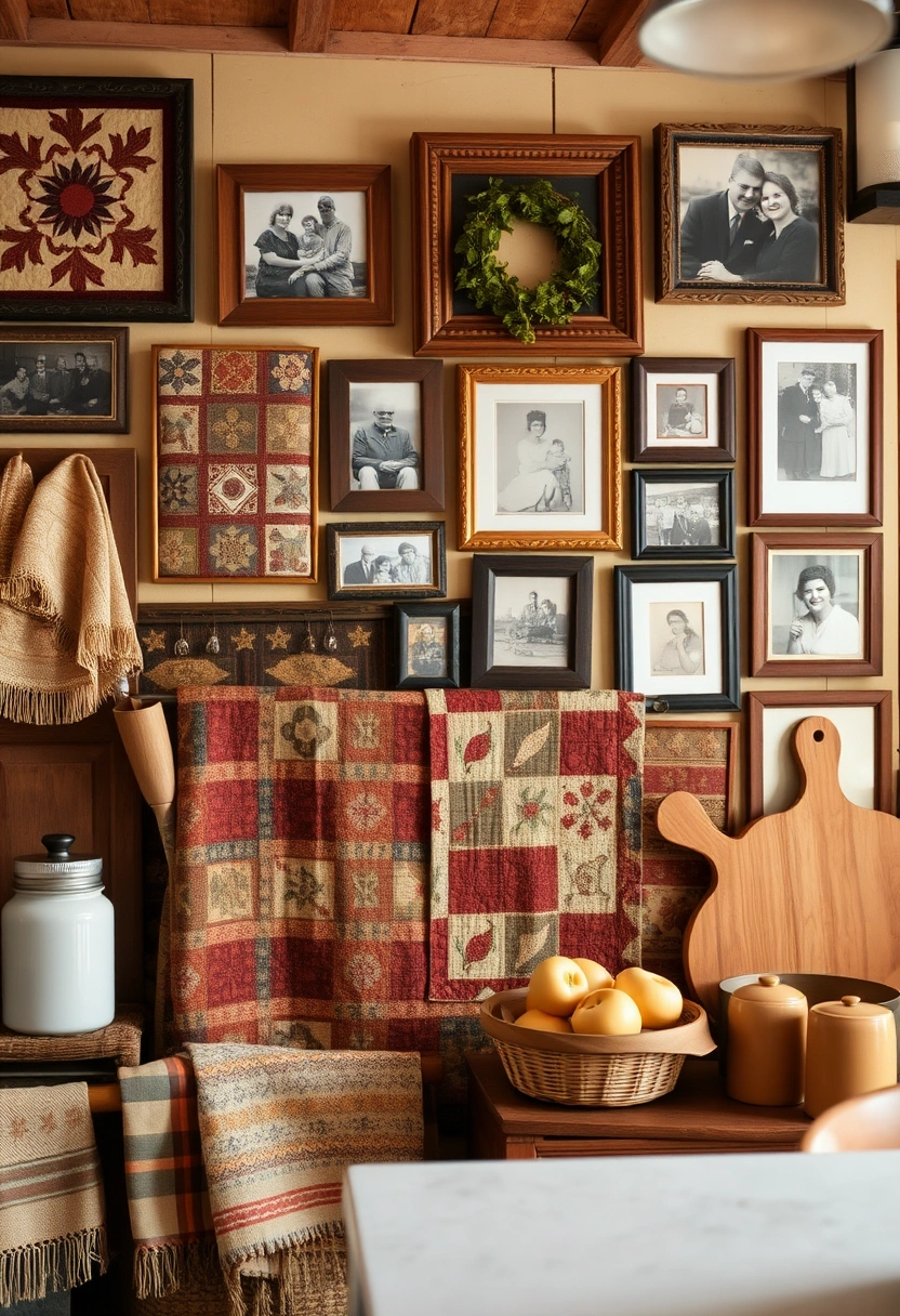 kitchen collage wall ideas 19