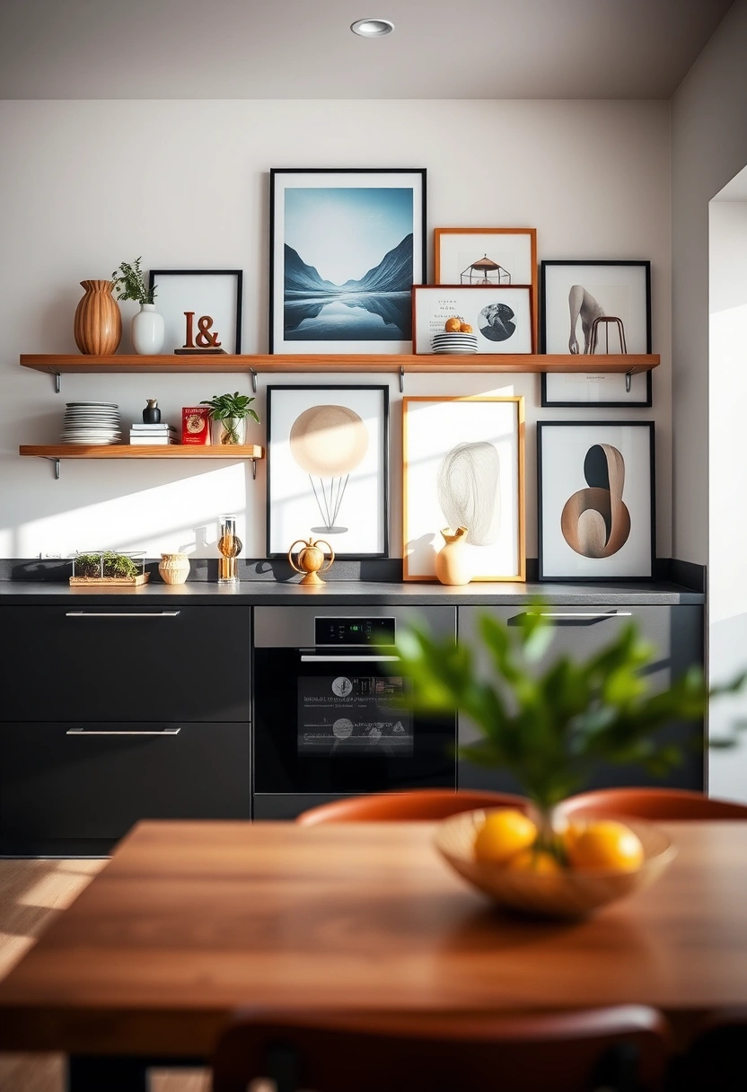 kitchen collage wall ideas 20