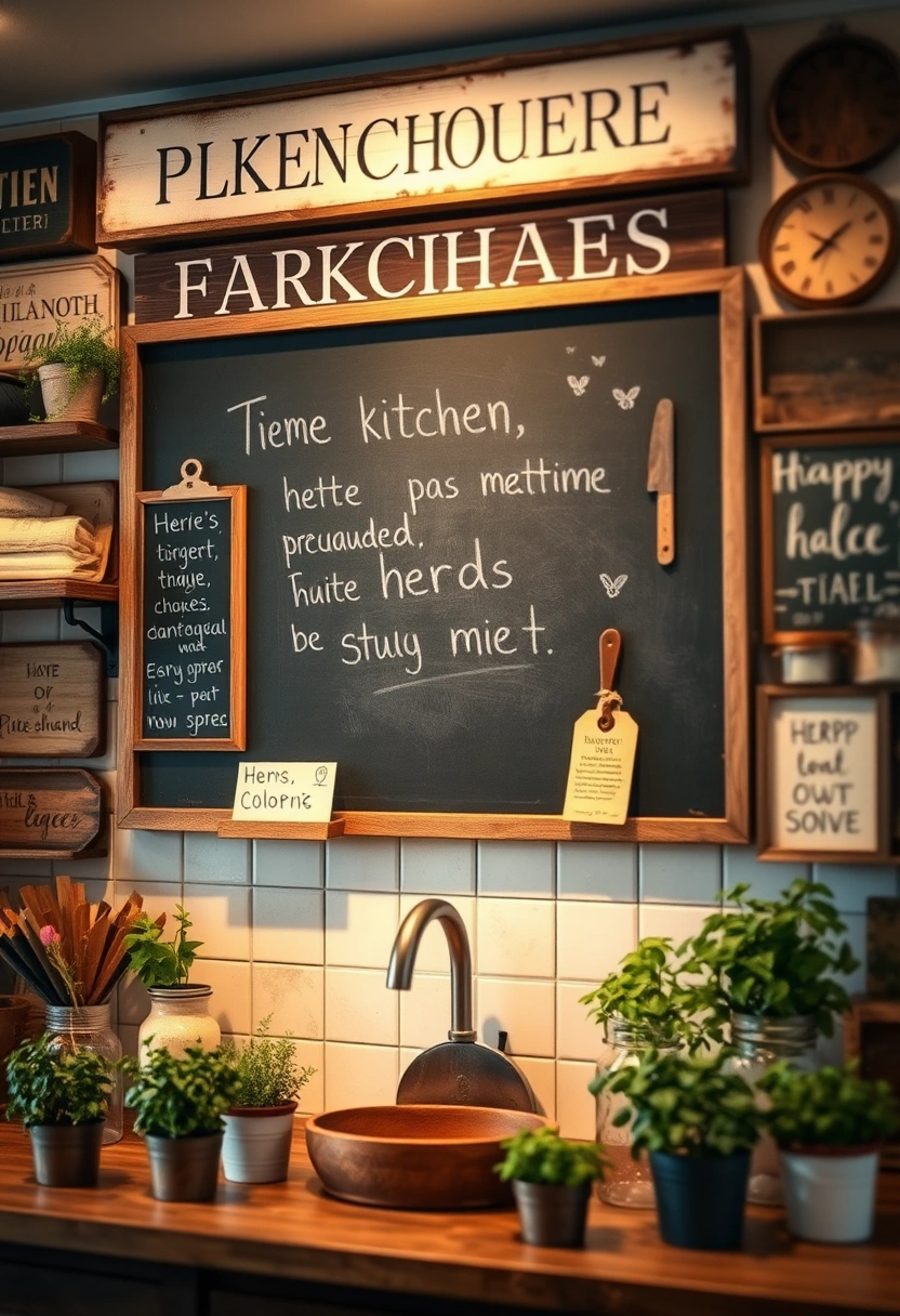 kitchen collage wall ideas 4