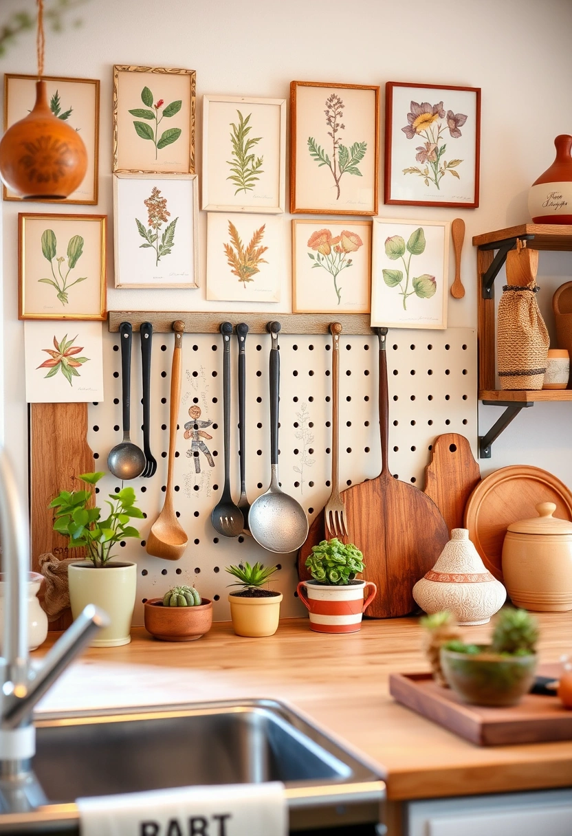 kitchen collage wall ideas 6