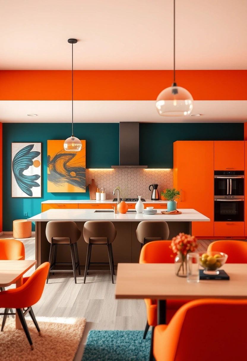 kitchen color scheme ideas 17