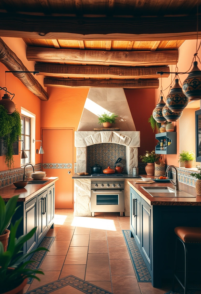 kitchen colour combination ideas 17