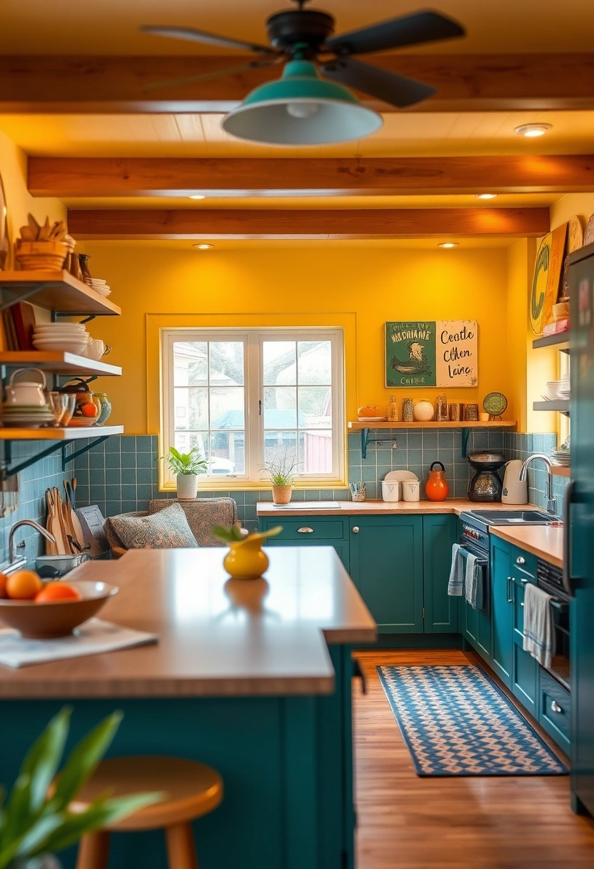 kitchen colour combination ideas 20