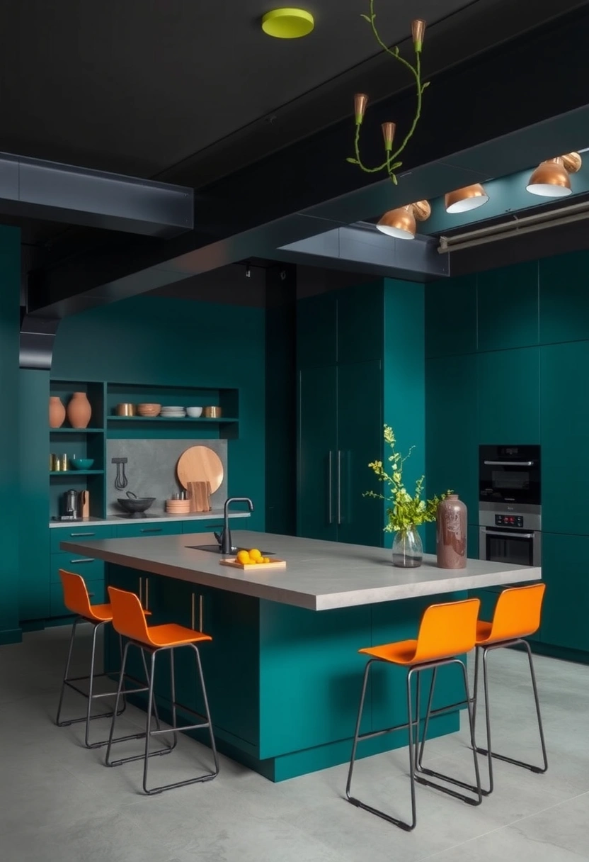 kitchen colour combination ideas 6