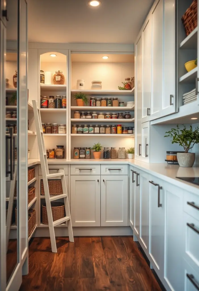 kitchen corner pantry ideas 1