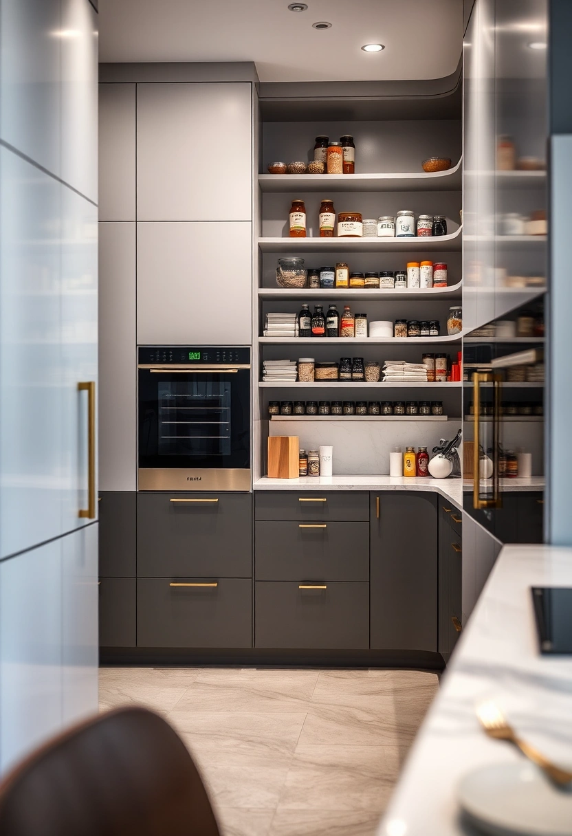 kitchen corner pantry ideas 13