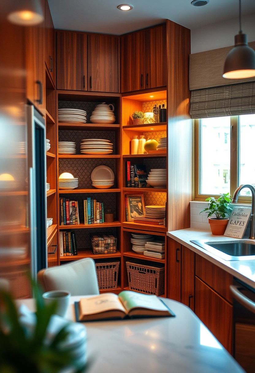 kitchen corner pantry ideas 16