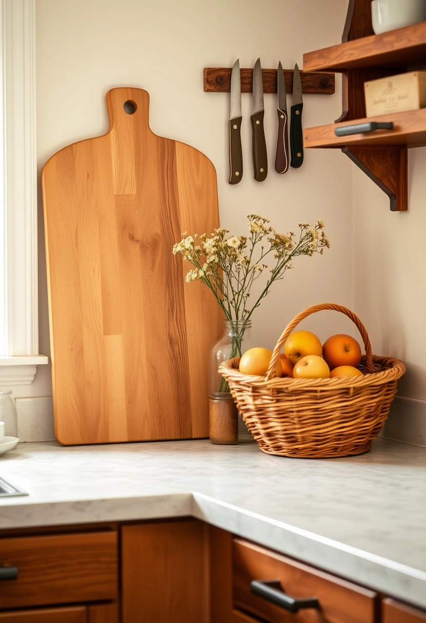 kitchen counter corner decor ideas 12