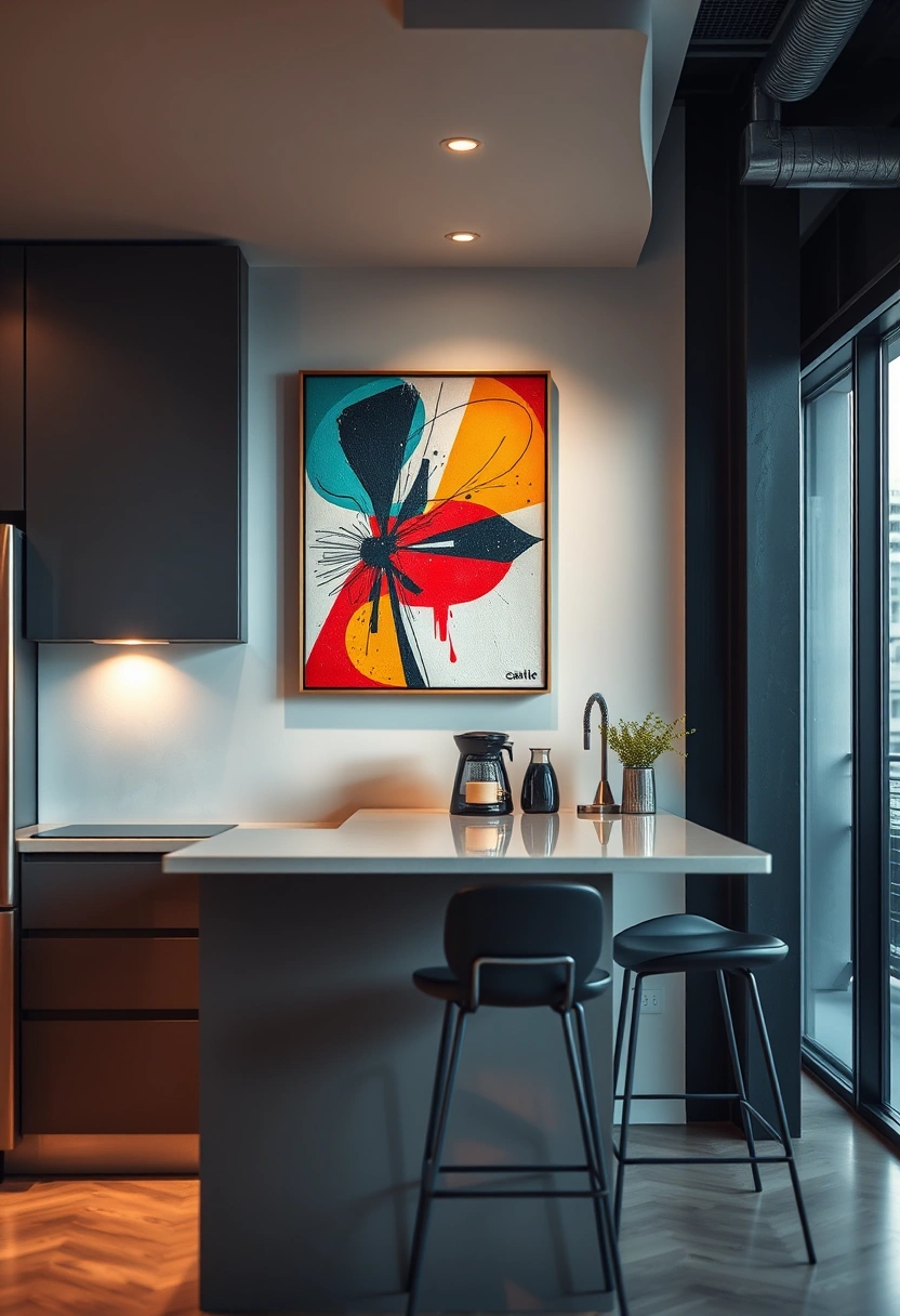 kitchen counter corner decor ideas 13
