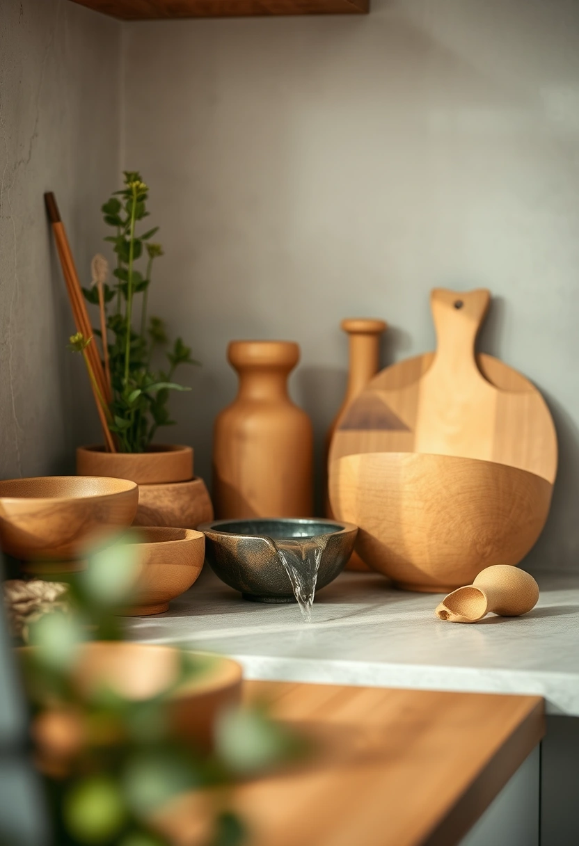 kitchen counter corner decor ideas 15