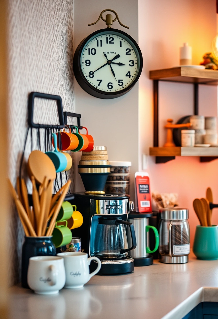 kitchen counter corner decor ideas 3