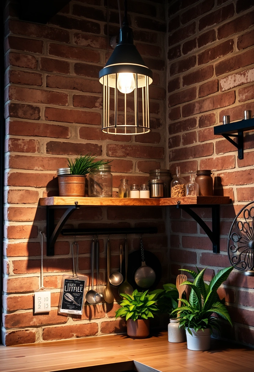 kitchen counter corner decor ideas 9