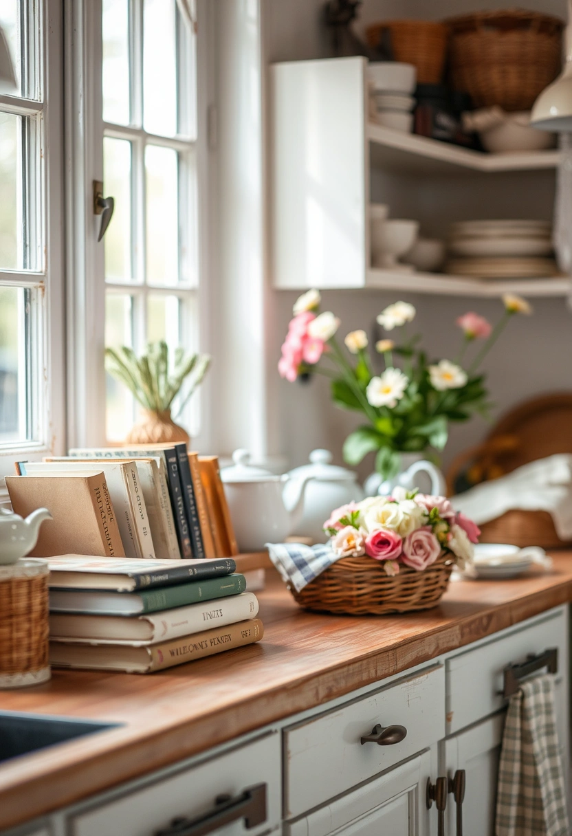 kitchen counter decor ideas 14