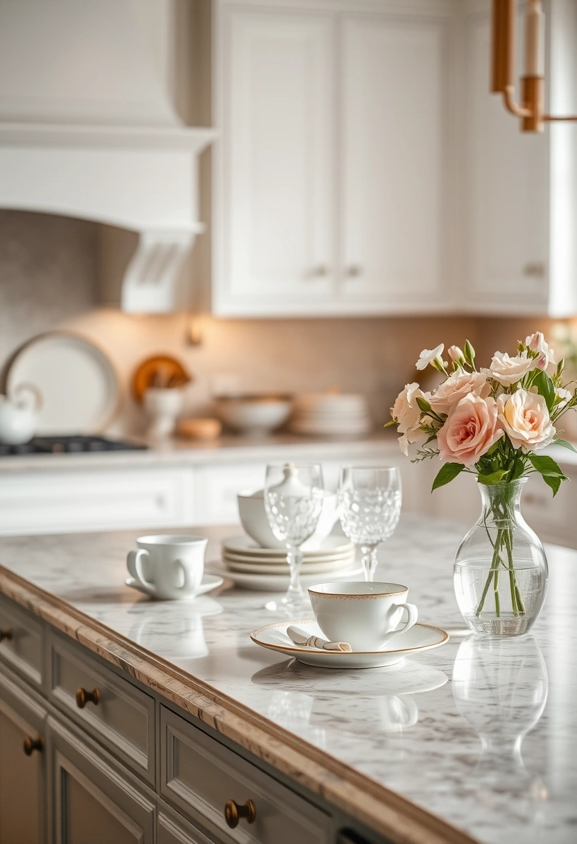 kitchen counter decor ideas 20