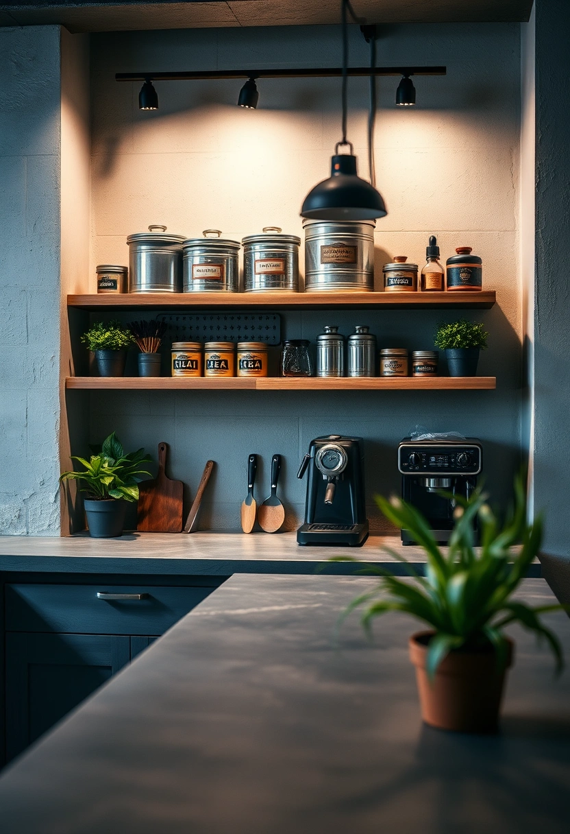 kitchen counter decor ideas 6