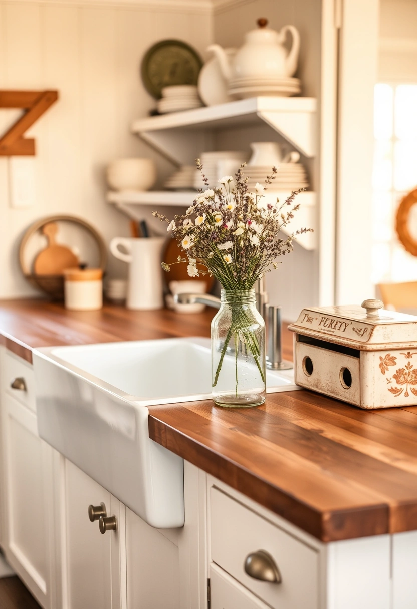 kitchen counter decor ideas 7